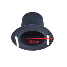 Load image into Gallery viewer, Women Girl Red Sequin Black Mini Top Hat Hair Clip  Base DIY Craft  Wear   Wedding Party   Birthday Cosplay Christmas
