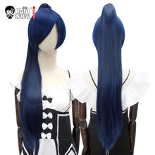 Load image into Gallery viewer, HSIU 80Cm Long Staight Ponytail Clip Cosplay Wig high temperature fiber Synthetic Wigs Anime Party Ponytail Party wigs 14 color
