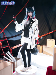 Manbone Tomorrow Ark Texas Cos Costume Winter Messenger Cosplay Anime Game Full Set C Suit Women