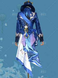 Original God Cos Costume Fu Carlos Fu Ningna Cosplay Clothing Fengdan Water God Secondary Yuan C Clothing Full Set In Stock