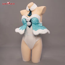 Load image into Gallery viewer, In Stock UWOWO Mikku Cosplay Costume Mikku Costume Anime Costume White Bunny Girl Cute Bunnies Ver Jumpsuit Rabbit
