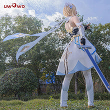 Load image into Gallery viewer, In Stock UWOWO Traveler Lumine Cosplay Costume Game Genshin Impact LED Female Lumine Dress Full Set Oufits with Shinning Lights
