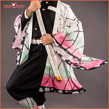 Load image into Gallery viewer, In Stock UWOWO Shinobuu Cosplay New Design Halloween Costumes Shinobuu Kochou Kimono Uniform Haori
