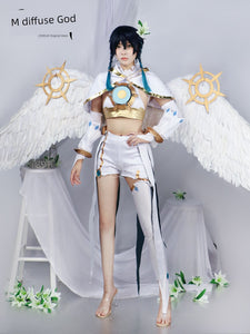 Manshenyuan God Monde Wind God Baratos Wendi God Costume Cos Costume Game Anime Cosplay Clothing Full Set