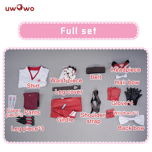 UWOWO Game Cosplay Kiriko Costume Full Set Role Play Outfit Figure Dress Cosplay Halloween Costumes