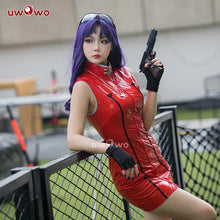 Load image into Gallery viewer, In Stock UWOWO Cosplay Katsuragi Misato Cosplay Costume with Gift Sunglasses Women Halloween Christmas Dress Cos Outfit
