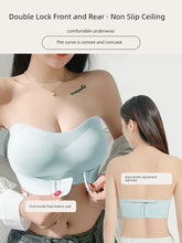 Load image into Gallery viewer, Cartoon Chest Strapless Extended Chest Intimates Women Non-Slip Push up Small Chest Flat Chest Show Big Waist Thin Boob Tube Top
