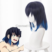 Load image into Gallery viewer, Cosroad Hashibira Inosuke Wig Demon Slayer Kimetsu no Yaiba Cosplay Wigs Inosuke Hashibira Halloween Ball Hair Wigs - CosCouture
