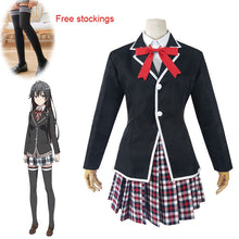 Load image into Gallery viewer, My Teen Romantic Comedy SNAFU Yukinoshita Yukino Cosplay Costume Yukipedia Women&#39;s Uniform Suit Halloween Jk Uniforms - CosCouture
