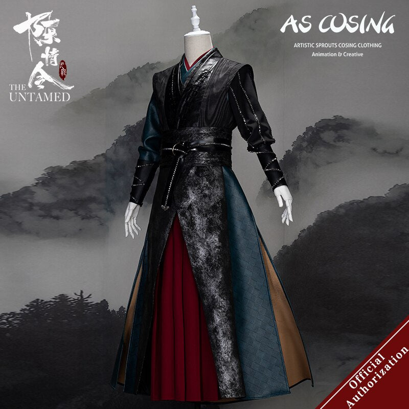 TV Series Mo Dao Zu Shi The Untamed Wei Wuxian Cosplay Costume Wei Ying Rivet Version Cosplay Costume For Men - CosCouture