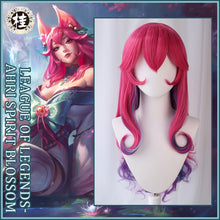 Load image into Gallery viewer, UWOWO Ahri Wig LOL Spirit Blossom LOL Cosplay Hair Hot Halloween Game League Of Legends Ahri Wig - CosCouture
