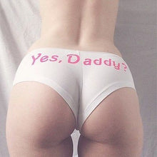 Load image into Gallery viewer, Women Yes Daddy? Underpants Seamless women Briefs Knickers Underwear Panties
