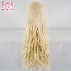 【AniHut】Rachel Gardner Wig Angels of Death Cosplay Wig  Synthetic Blonde Hair Ray Cosplay - CosCouture