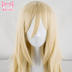【AniHut】Rachel Gardner Wig Angels of Death Cosplay Wig  Synthetic Blonde Hair Ray Cosplay - CosCouture