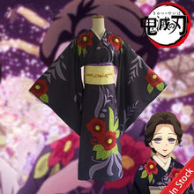 Load image into Gallery viewer, Anime Comic Demon Slayer Kimetsu no Yaiba Cosplay Costumes Tamayo Cosplay Costume Women Kimono Uniforms Clothes suits Dresses - CosCouture
