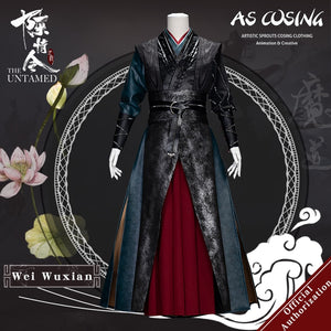 TV Series Mo Dao Zu Shi The Untamed Wei Wuxian Cosplay Costume Wei Ying Rivet Version Cosplay Costume For Men - CosCouture